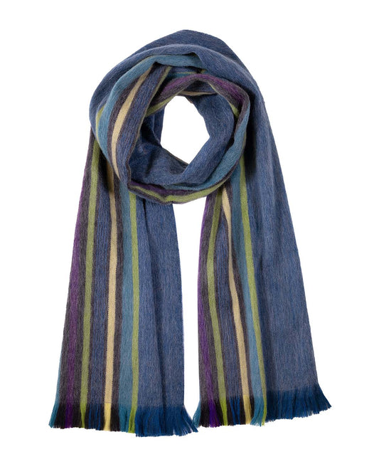 Alpaca Scarf - Blue Bird