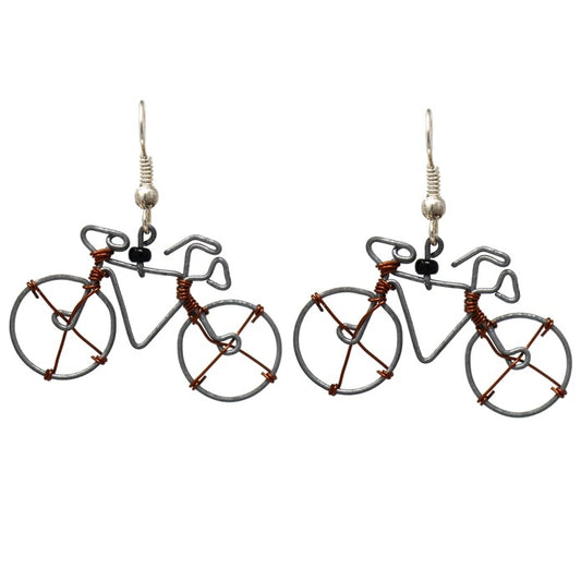 Bicycle Earrings