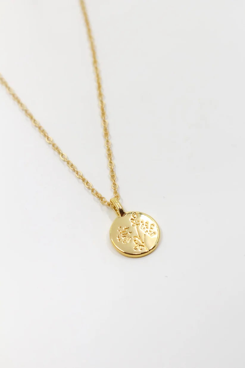 Dainty Blossoms Pendant Necklace