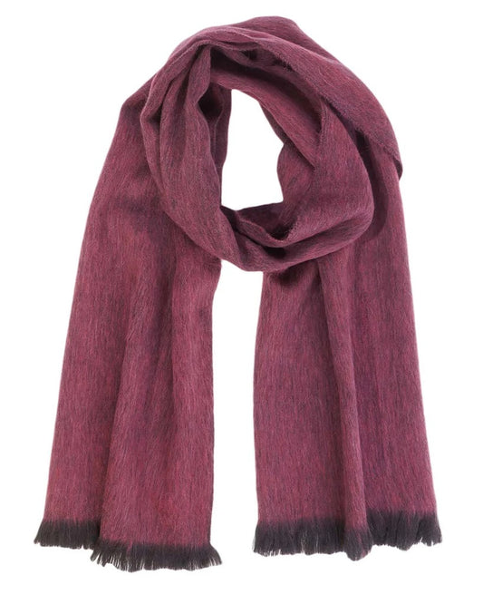 Alpaca Scarf - Mulberry