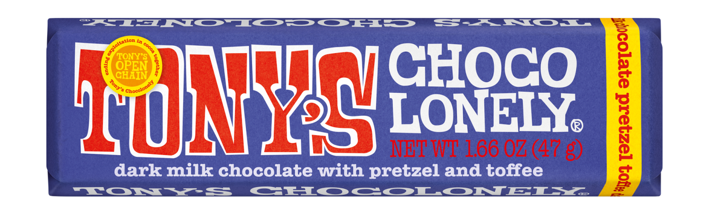 Dark Milk Pretzel Toffee Mini Bar