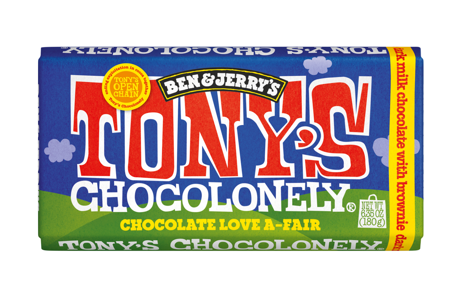 Dark Milk Chocolate with Brownie Bar