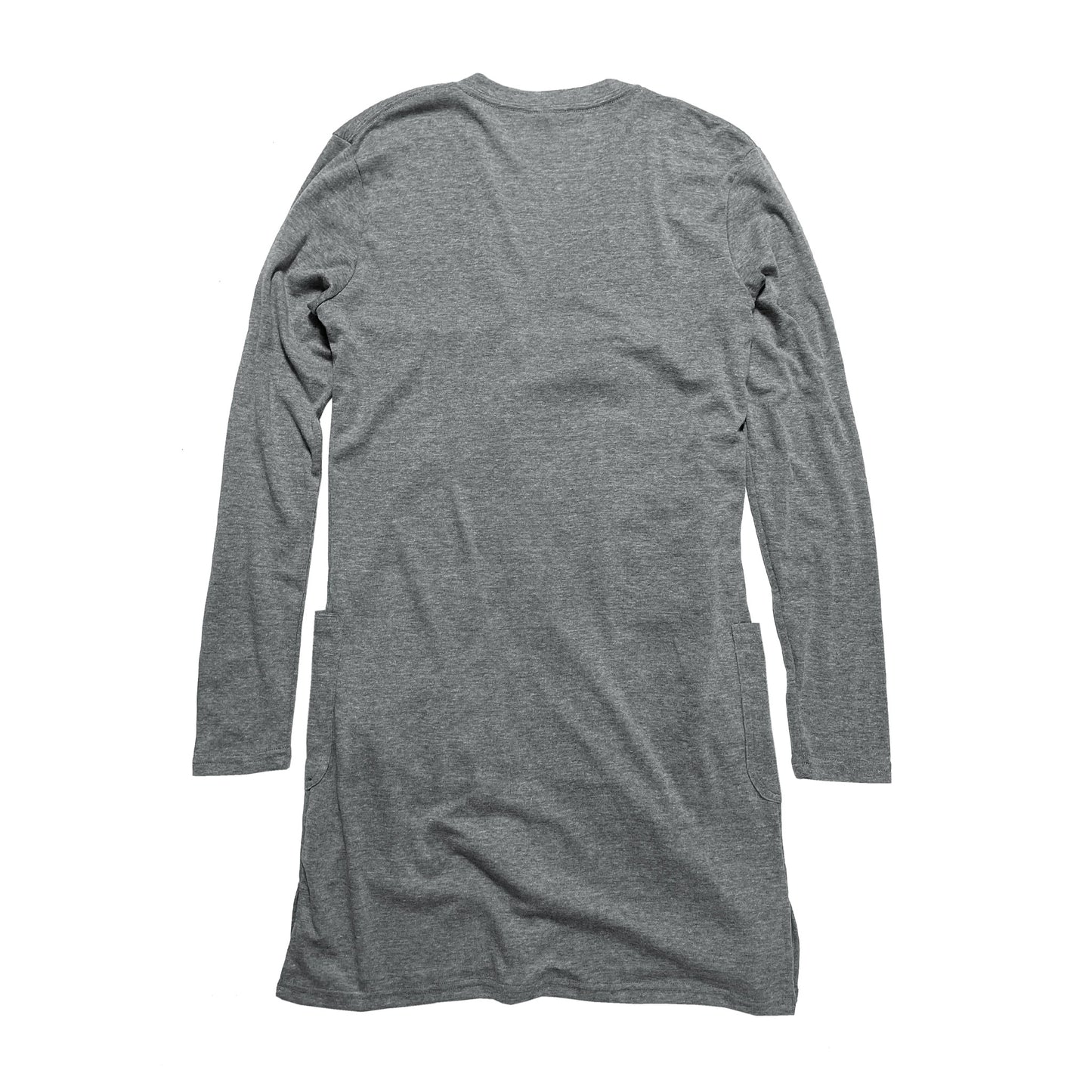 Triblend Rib Cardigan - Heather Grey