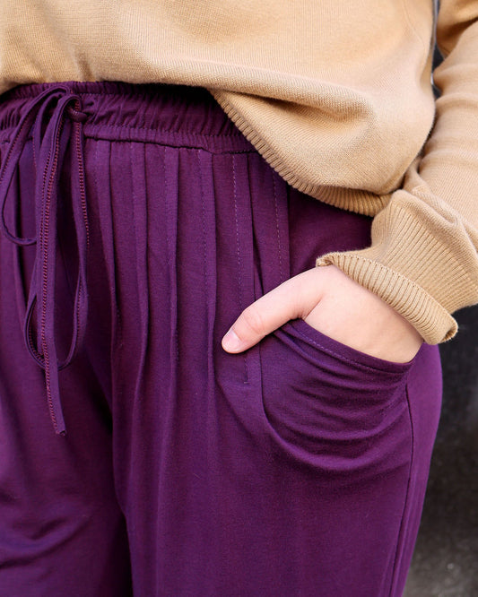 Solid Jenny Pants