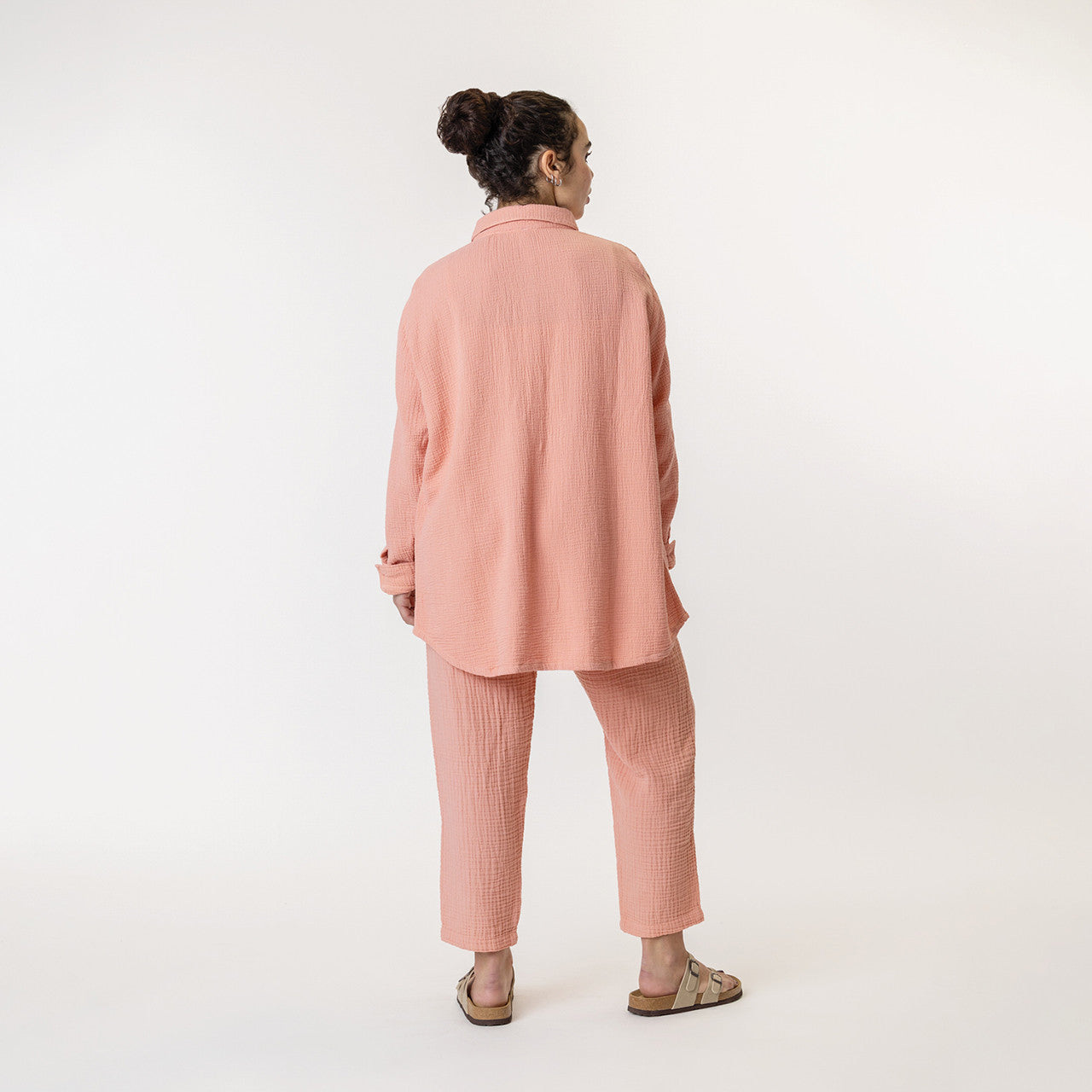 Button Down Shirt - Blush