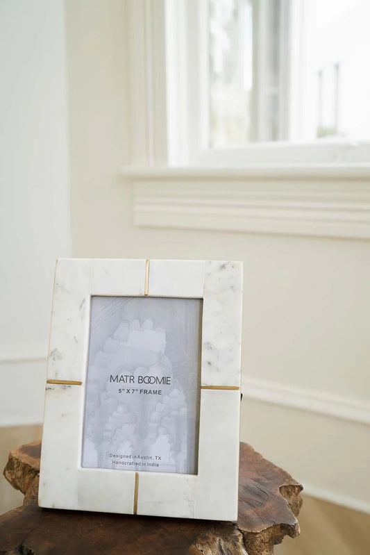 Sammita 5x7 White Picture Frame