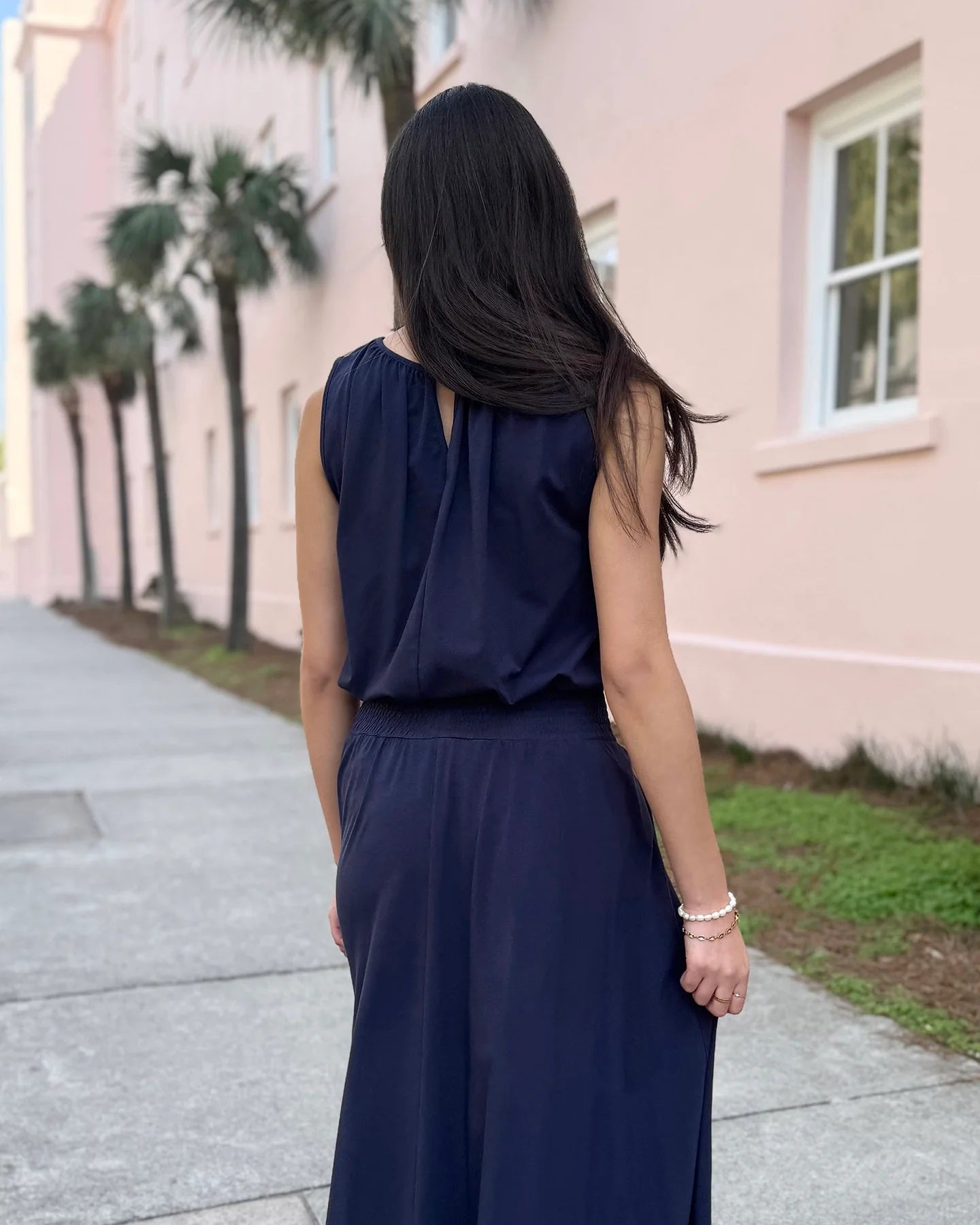 Camellia Skirt - Navy