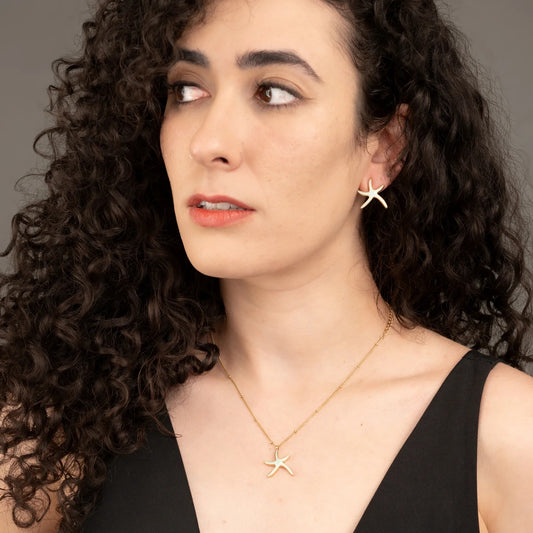 Starfish Hope Studs - Gold
