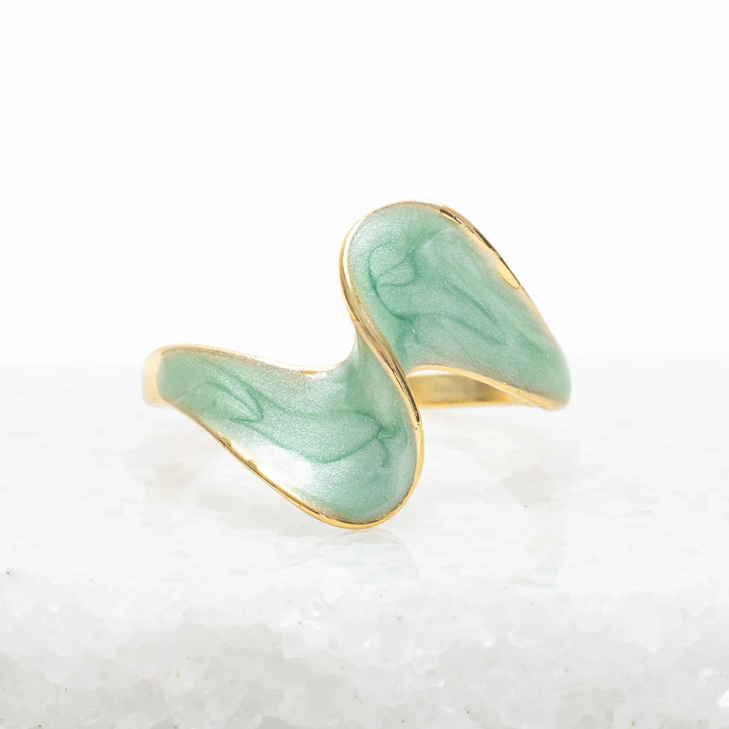 Ribbon of Light Ring - Mint