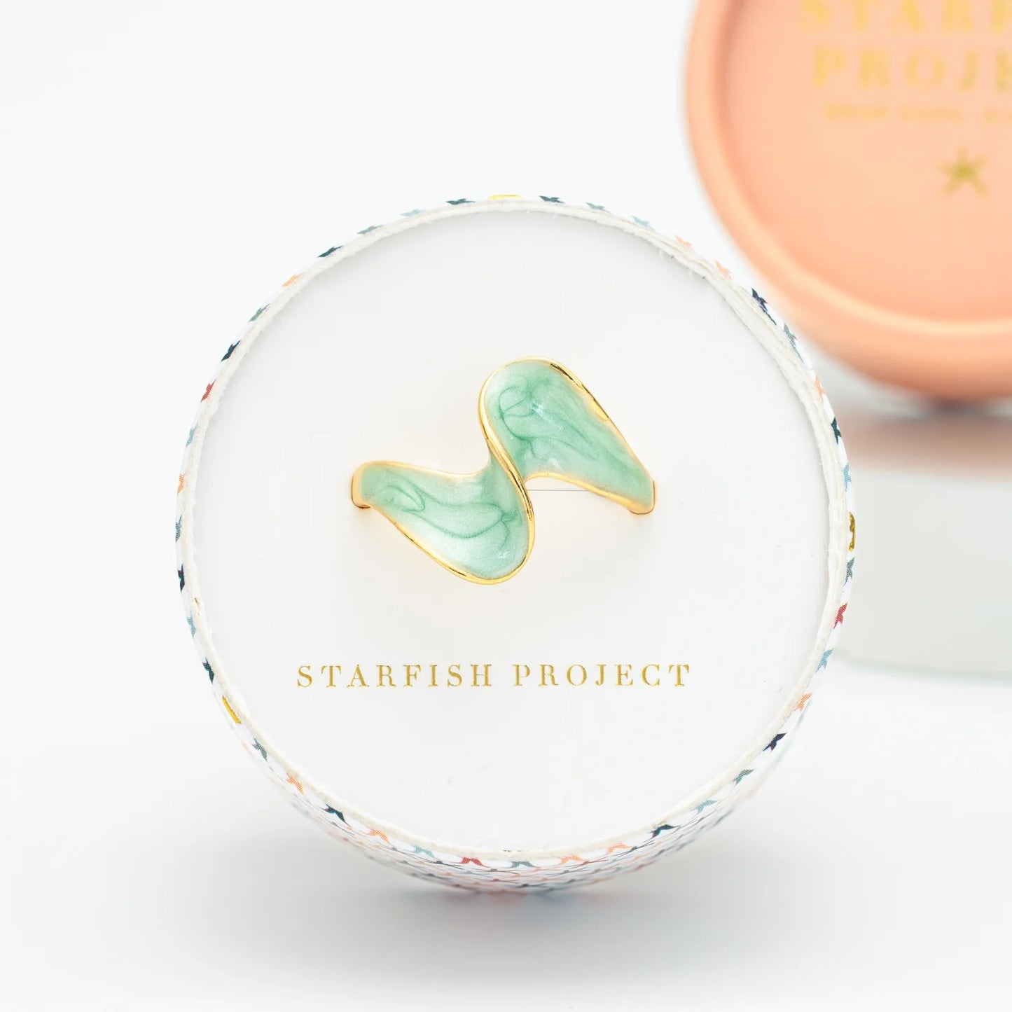 Ribbon of Light Ring - Mint