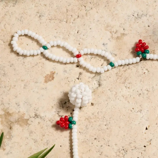 Taja Strawberry Beaded Necklace
