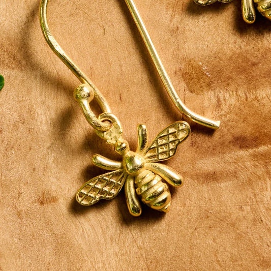 Bee Charmed Dangle Earrings