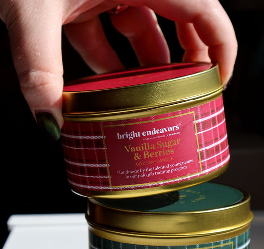 Vanilla Sugar & Berries Soy Candle