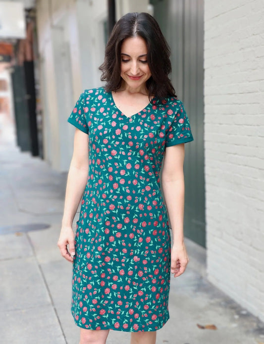 Woodland Rose Organic Dress