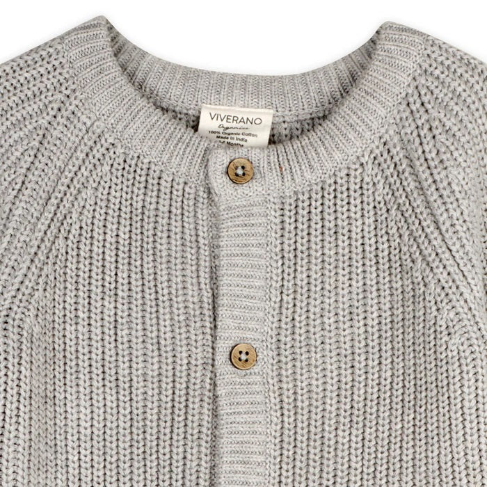 Loved Embroidered Sweater Knit Jumpsuit