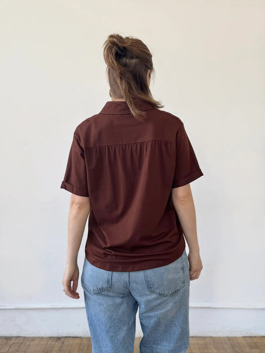 Beverly Top - Burnt Cedar