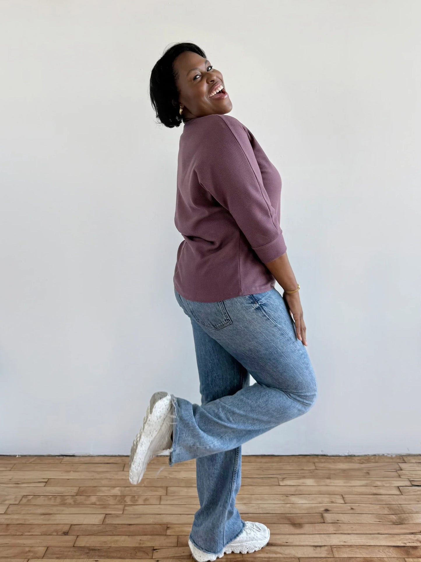 Tenley Top - Plum Shadow