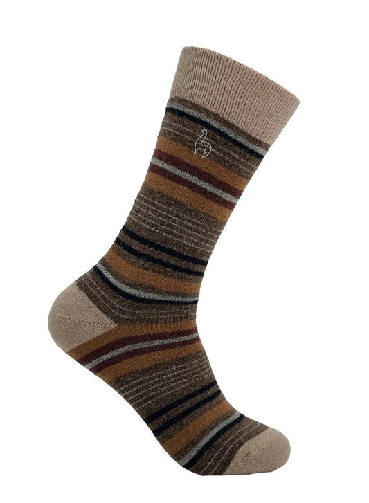 Tierra Stripe Alpaca Socks