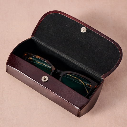 Kittee Leather Eyeglass Case