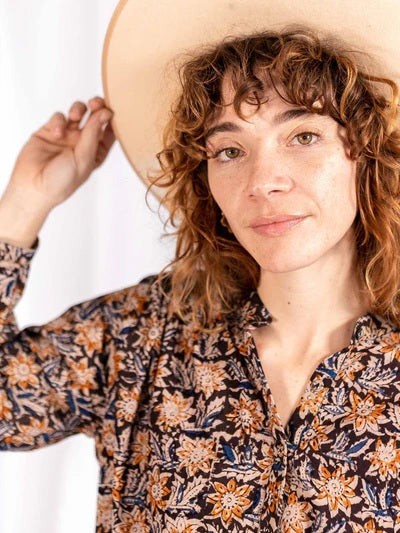 Stella Top - Sunflower Black
