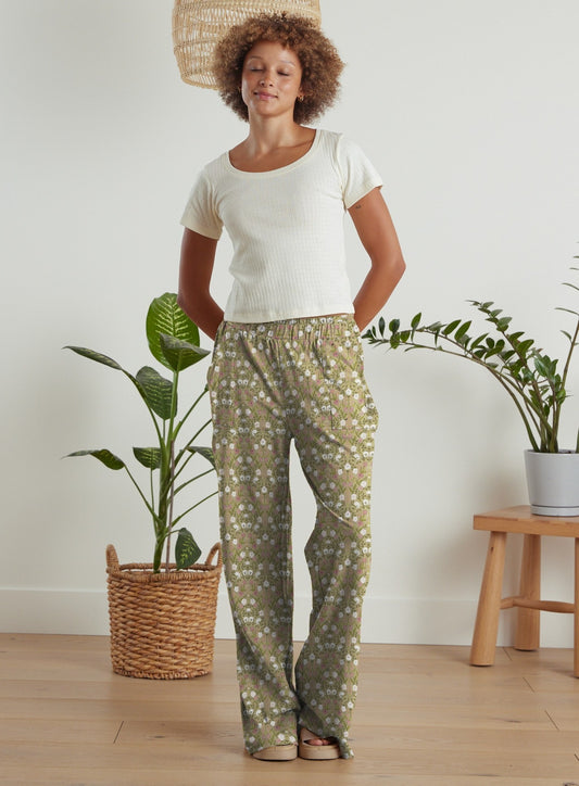 Thorn Pant - Victorian Floral