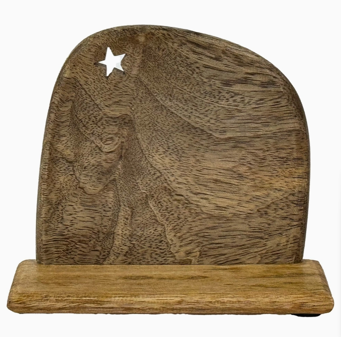 Holy Family Mango Wood Nativity Set