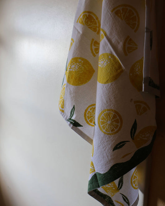 Lemon Tea Towel
