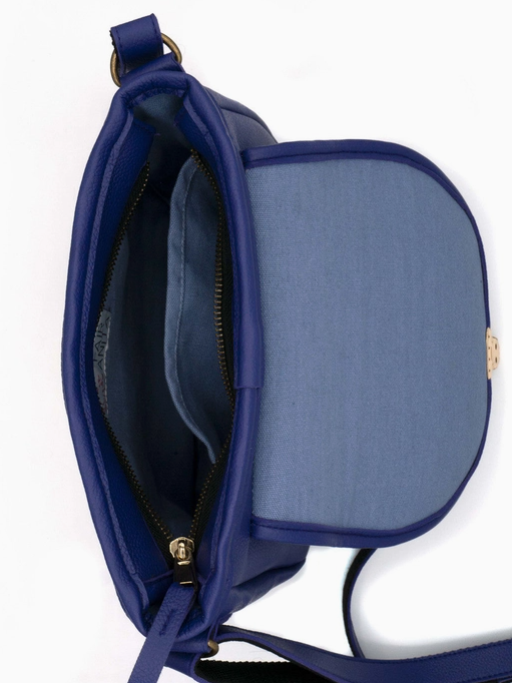Purple Goldilocks Crossbody Purse