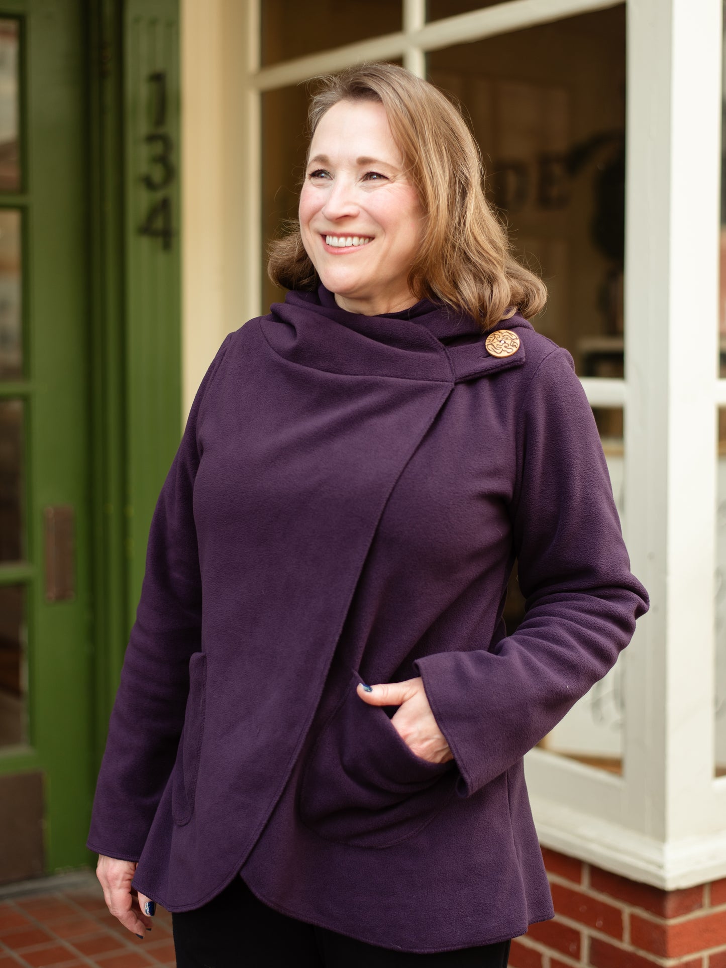 Fleecia Jacket - Purple
