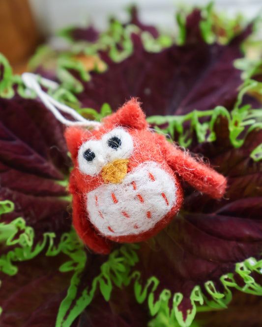 Mini Owl Ornament