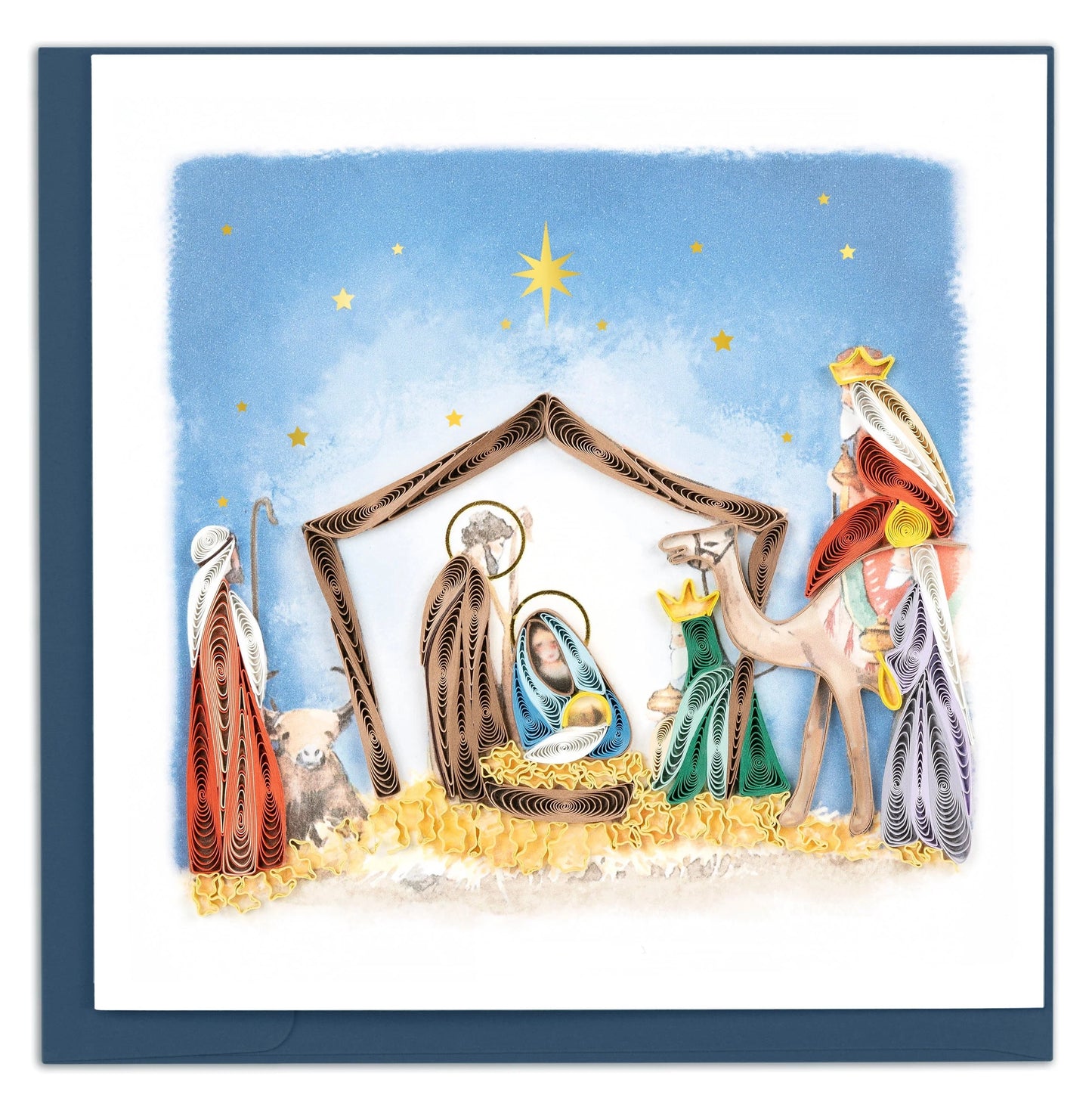 Nativity Scene Greeting Card