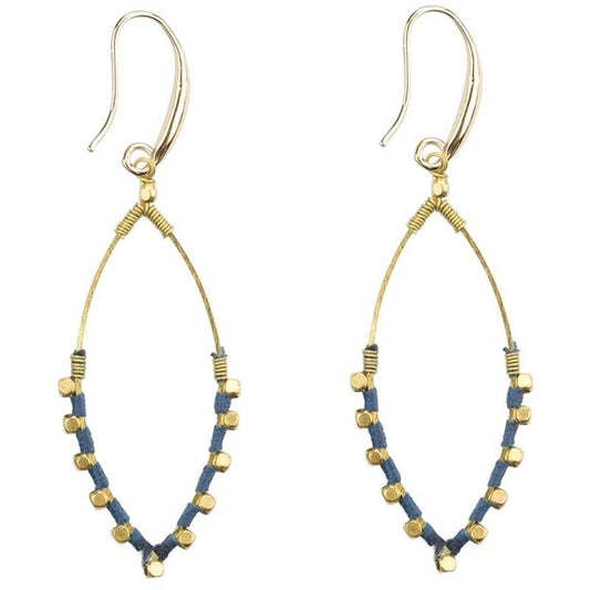 Jane Earrings in Oceana