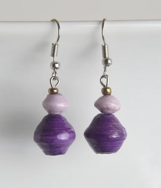 Kupenda Earrings Purple