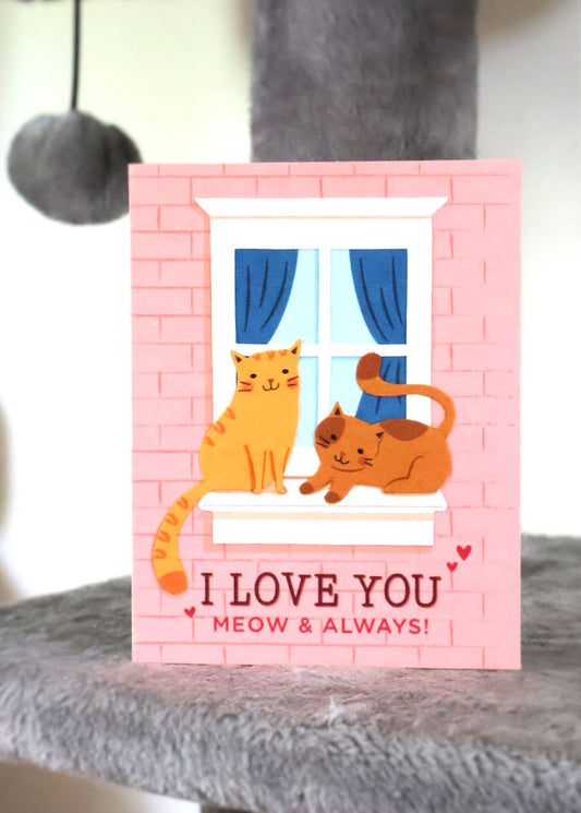 Meow and Always Card