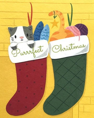 Purrrfect Christmas Card