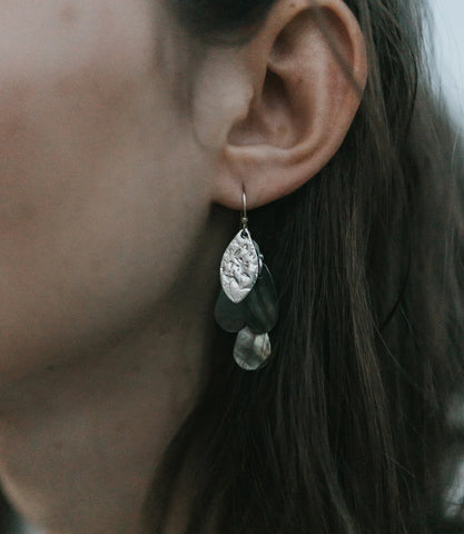Chandra Petal Drop Earrings