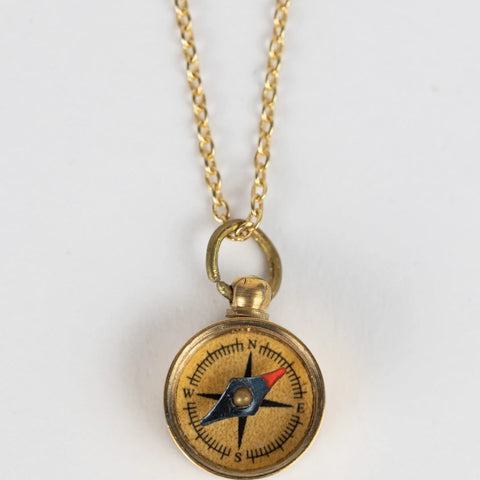 Find Your Way Compass Necklace