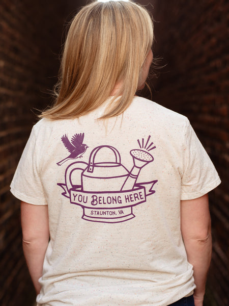 You Belong Here Tee Funfetti - Latitudes Fair Trade