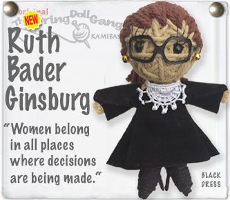Ruth Bader Ginsberg Keychain