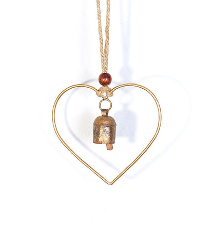 Air Element Bell Chime Heart