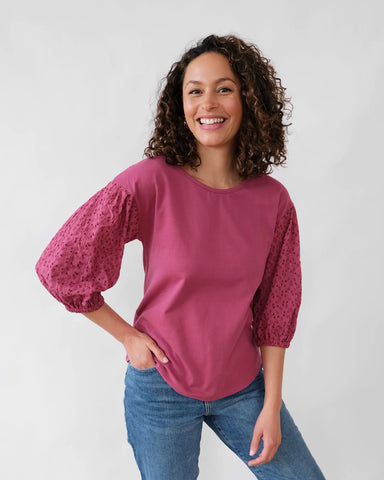 Tabitha Top Mulberry