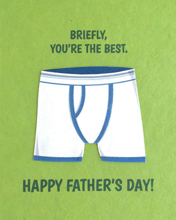 Brief Father's Day Card