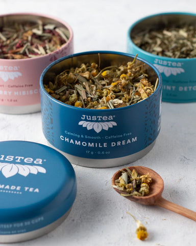Herbal Tea Trio Tin & Spoon