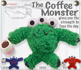 The Coffee Monster Keychain