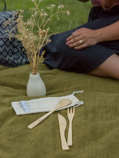 Sustainable Bamboo Utensil Set
