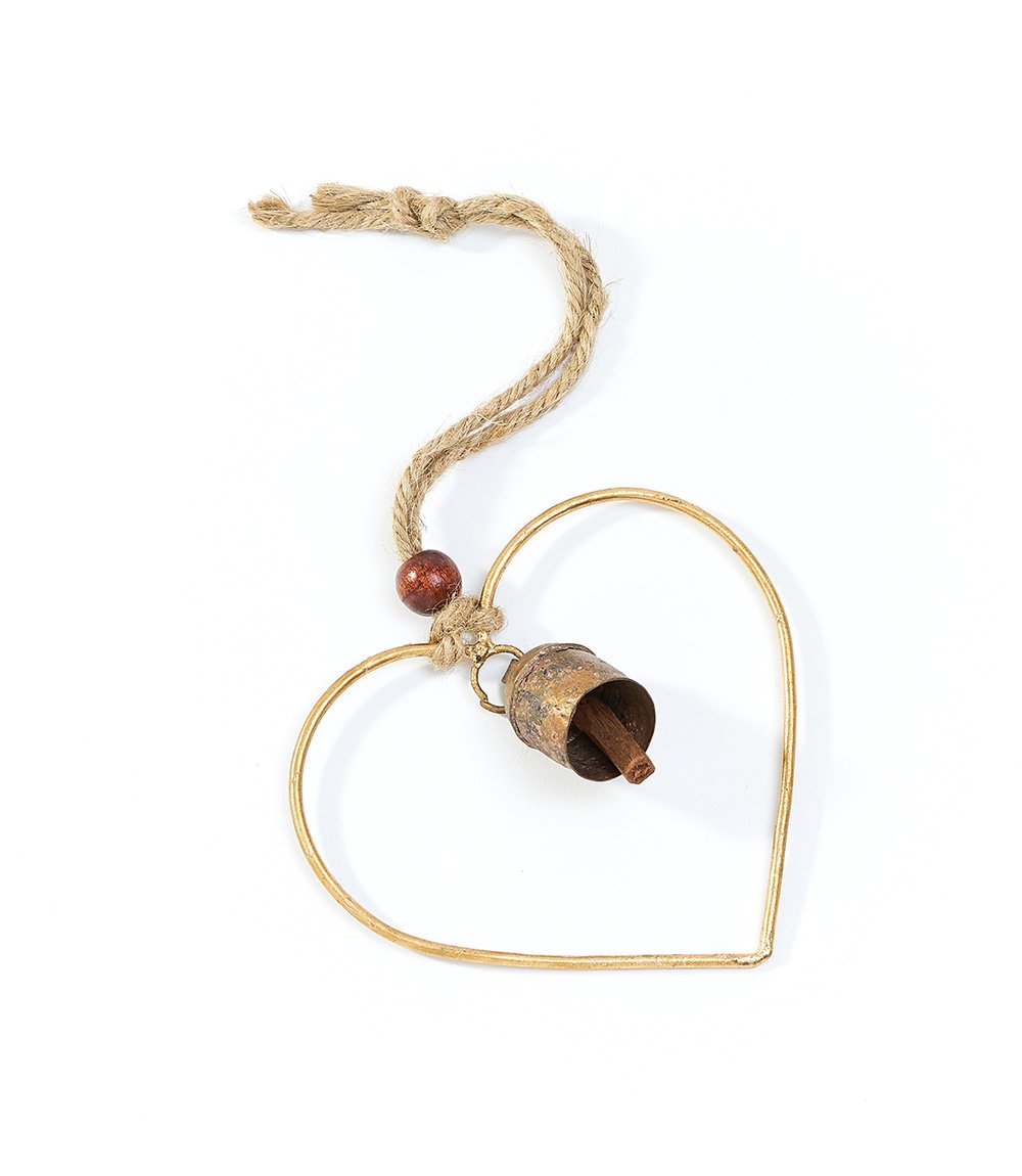Air Element Bell Chime - Heart