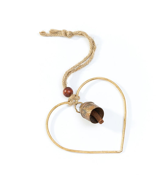 Air Element Bell Chime - Heart