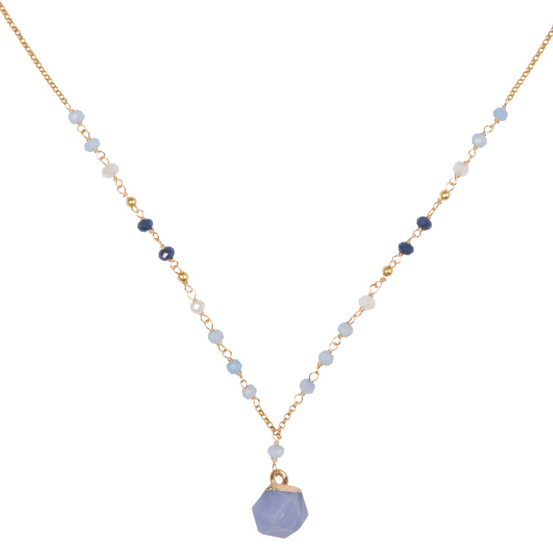 Nicki Necklace in Heather