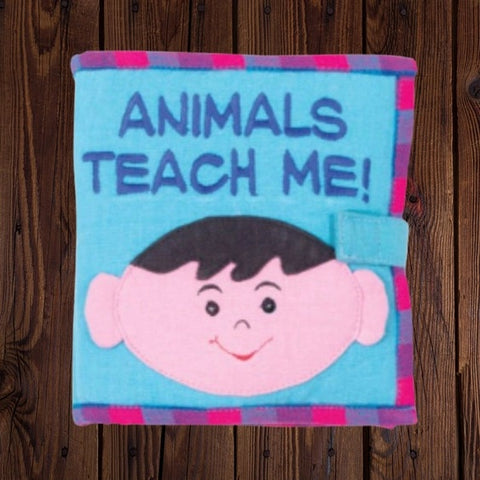 Fabric Kids Book - Animals Teach Me