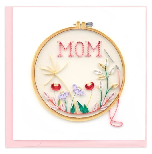 Mother's Day Cross Stitch Card